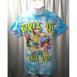 Nickelodeon Rugrats‎ Tie Dye Girls of the 90s Short Sleeve T Shirt Size Small